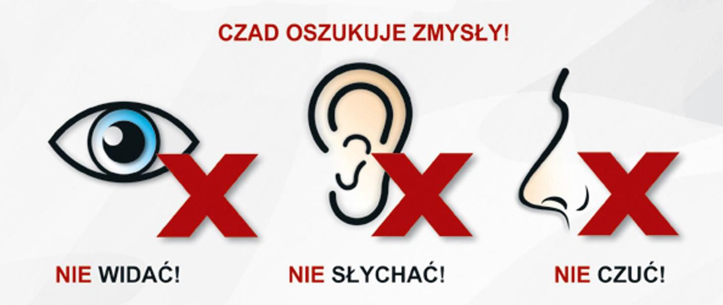 logo Czad oszukuje zmysły