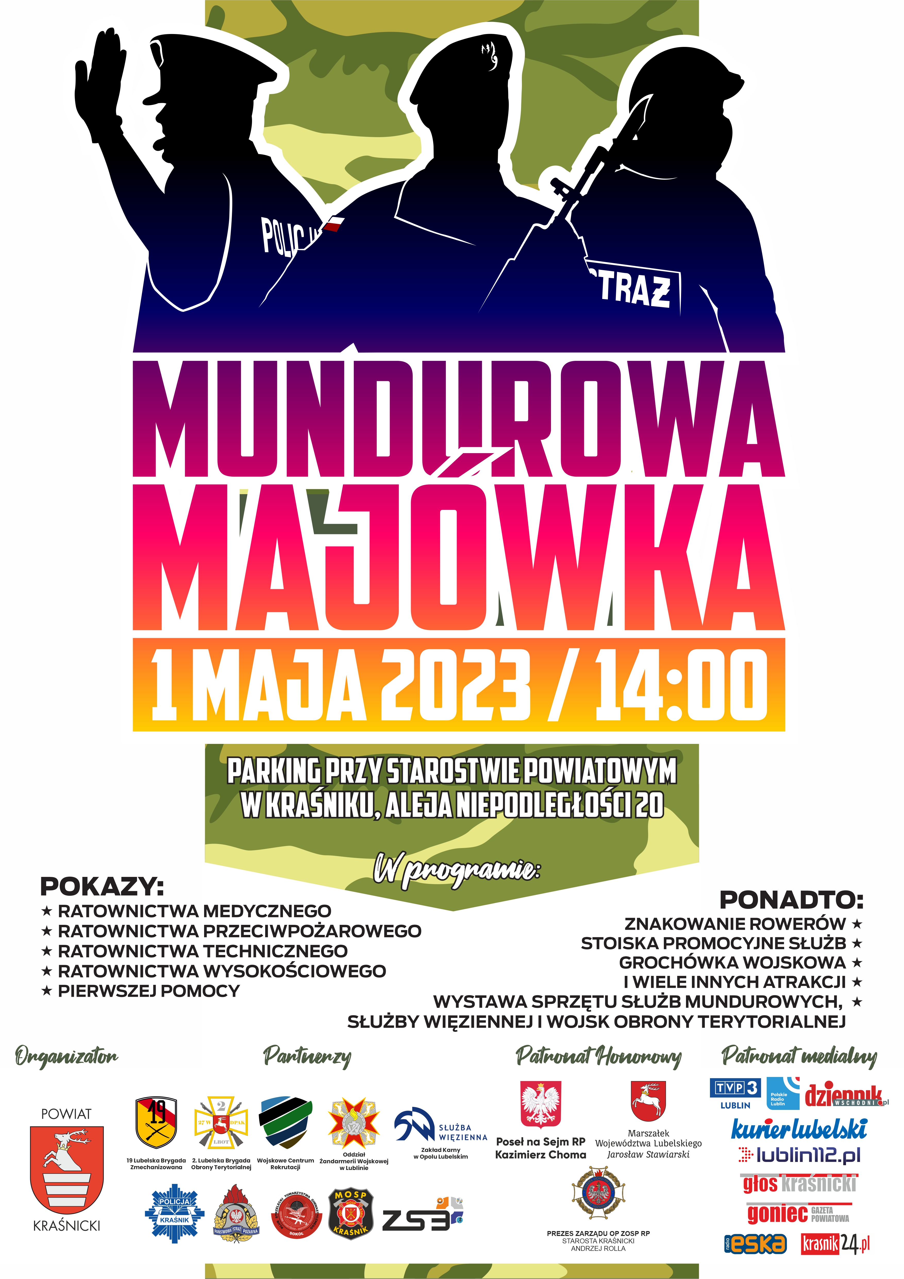 plakat majówka