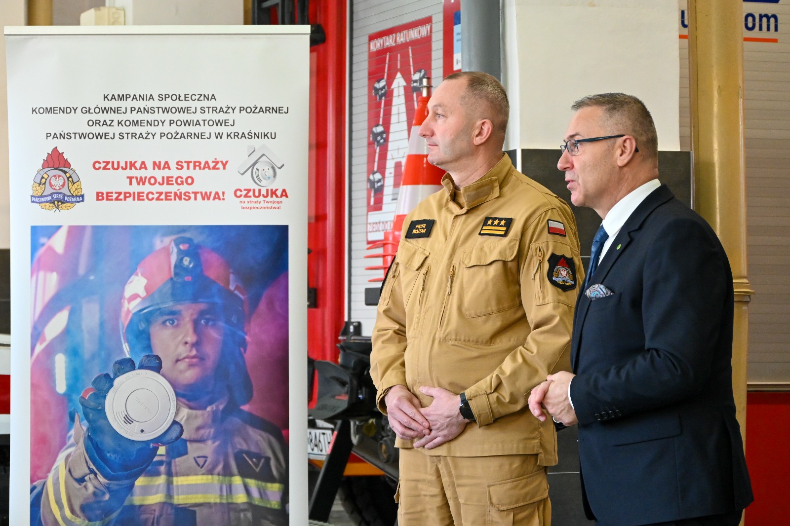 Inauguracja kolejnej edycji kampanii „Czujka na straży Twojego bezpieczeństwa!” w powiecie kraśnickim