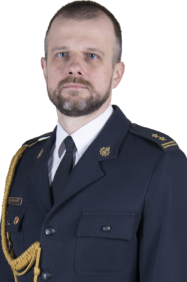 Zdjęcie przedstawiające Komendanta PSP